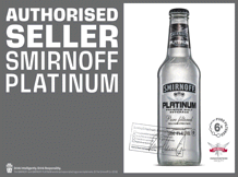 Smirnoff Platinum
Authorised
Seller
Smirnoff
Platinum