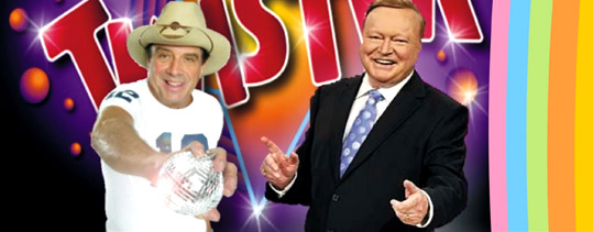 Molly Meldrum & Bert Newton

