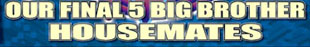 Our Final 5 Big Brother 
Housemates


