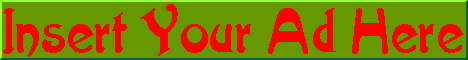 Place Your Ad Here - See Ads Page