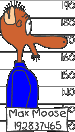 Where was Maxy caught, and what was he doing there?